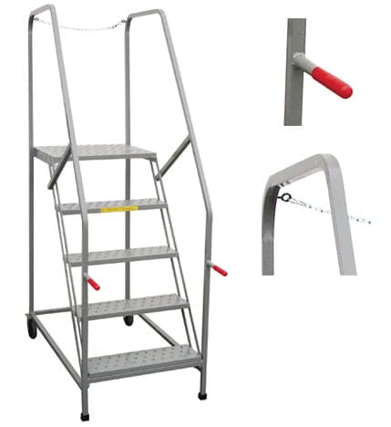 mobile maintenance platform ladder