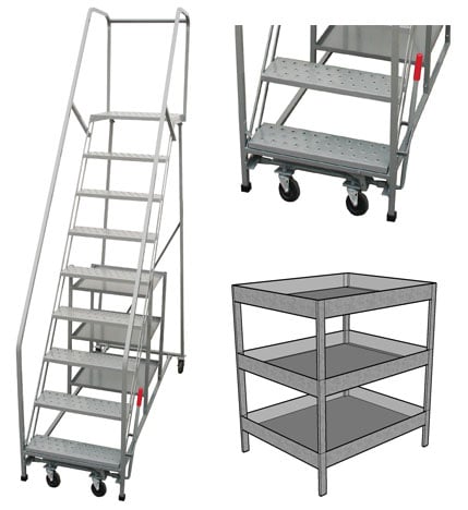 rolling stock picking ladder