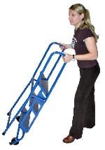 Lock-N-Stock Folding Safety Ladder