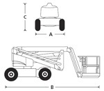 A46JRT Articulated Boom Lift Specifications