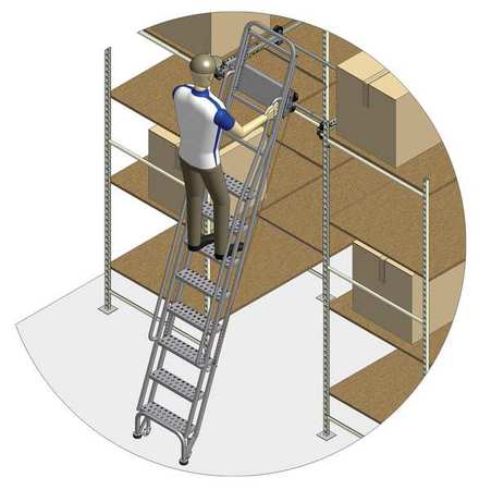 125 to 135in Dual Track Ladder w/Brake – 7410A6-B C1 P3 KIT