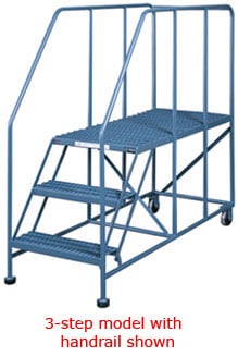 Mobile Work Platform Ladder 3 Step