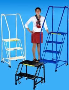 Colorful Office Ladders