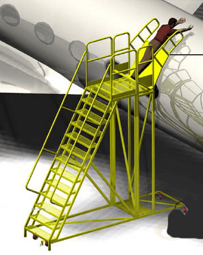 Gulfstream Fuselage Ladder