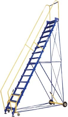 Steel Rolling Warehouse Ladders