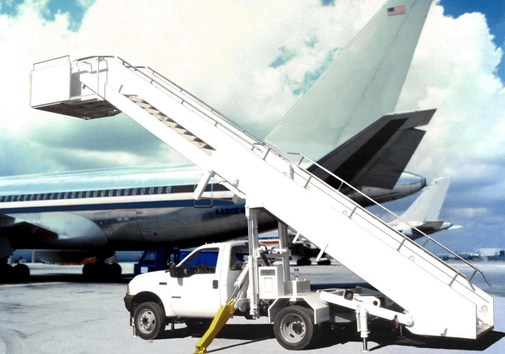 AIRBUS A300 Aircraft Boarding Staircase