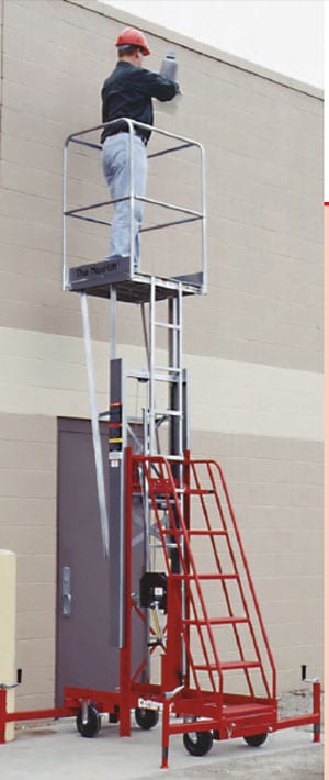 Manual Winch Elevating Platfor