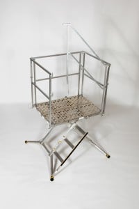 Industrial Work Stand 3 Step 36 inch Platform