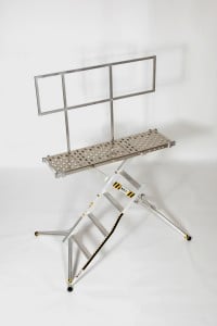 Industrial Work Stand 4 Step 18 inch Platform