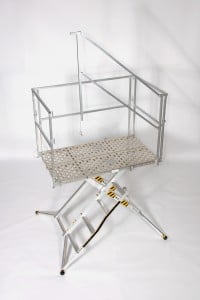 Industrial Work Stand 4 Step 36 inch Platform