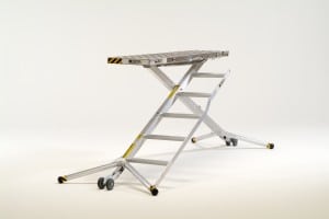 Industrial Work Stand 5 Step 18 inch Platform