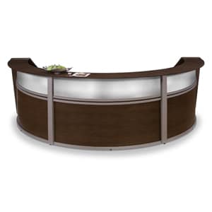 Triple-Unit Marque Plexi-Reception Station