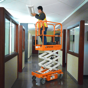 Snorkel S3006P Push-Around Mini Scissor Lifts