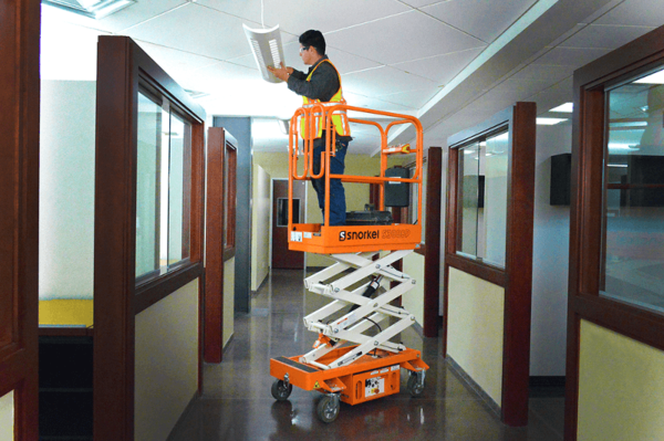 Snorkel S3006P Push-Around Mini Scissor Lifts