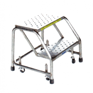 Stainless Steel Spring Loaded Caster Ladders