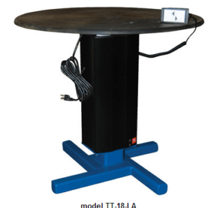 Turntables with Powered Height Adjustment