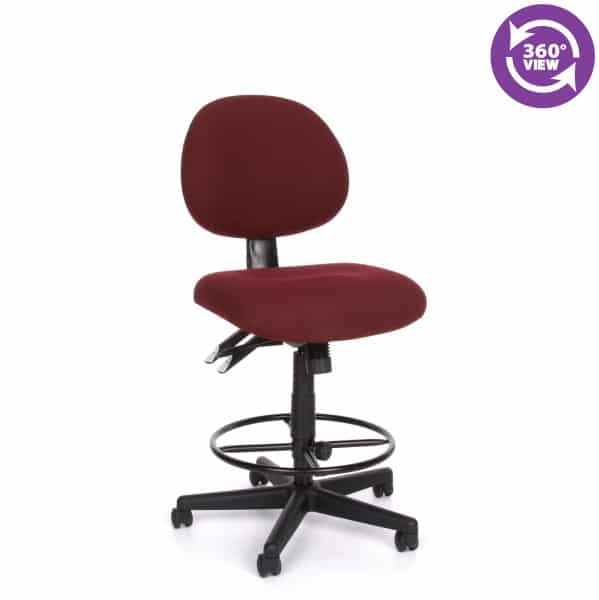 24-Hour Task Chair with Drafting Kit