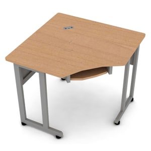 5-Sided Corner Table 24 by 24