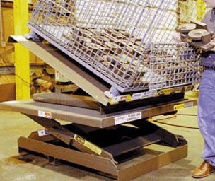 Air Powered Lift & Tilt Table