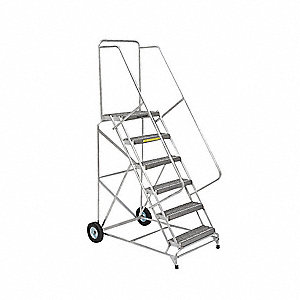 Aluminum Ladder - Wheelbarrow Style