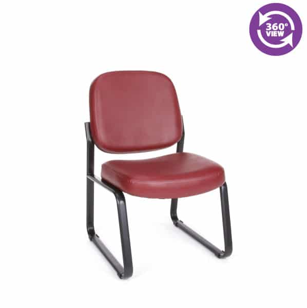 Anti-MicrobialAnti-Bacterial Vinyl GuestReception Chair