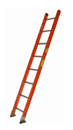 BS1A Series Fiberglass Single Ladder