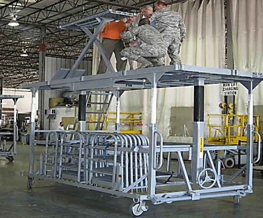 C5M Aircraft Engine Work Stand