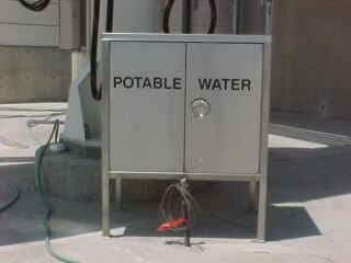 Cabinet Water Cart