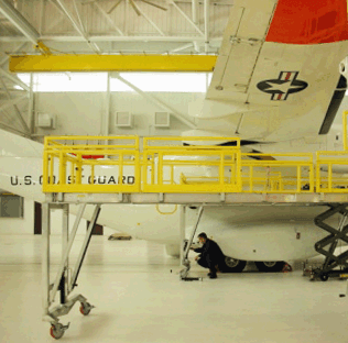 Casa 235 Aircraft Complete Maintenance Stand System 2