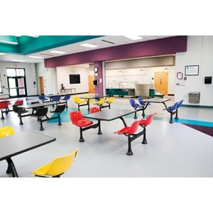 Cluster Table with Laminate top 30 by 48