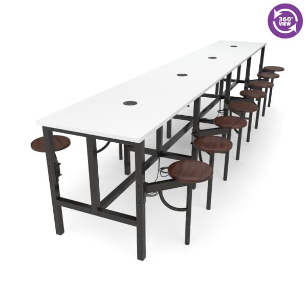 Endure Series Standing Height Sixteen Seat Table