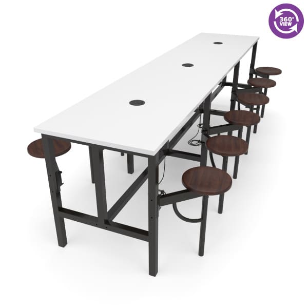 Endure Series Standing Height Twelve Seat Table