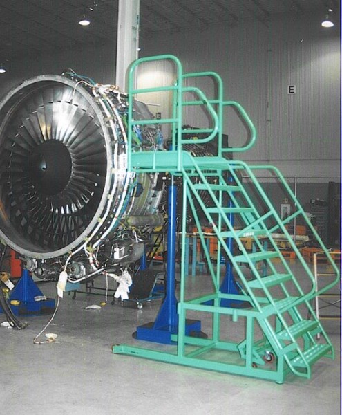 Engine Access Work Platforms