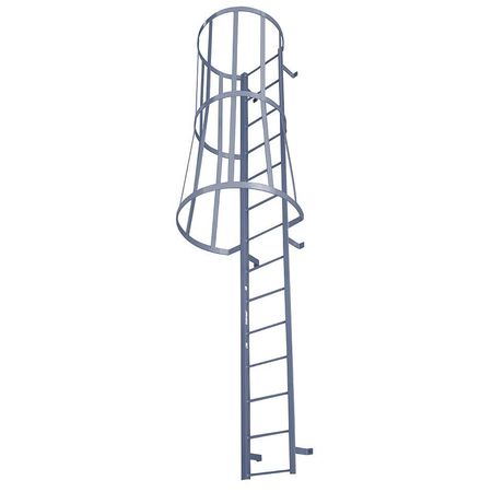 Fixed Ladder with Safety Cage – M11SC C1