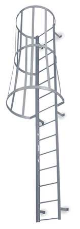 Fixed Ladder with Safety Cage – M21SC C1