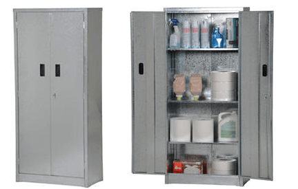 Galvanized Storage Cabinets 1