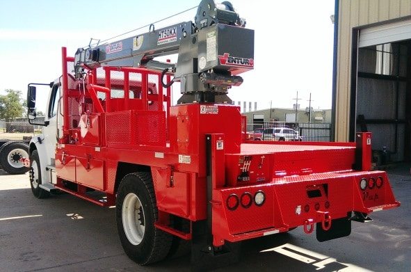 HT50KX Truck-Mounted Crane 8000lbs Lifting Capacity