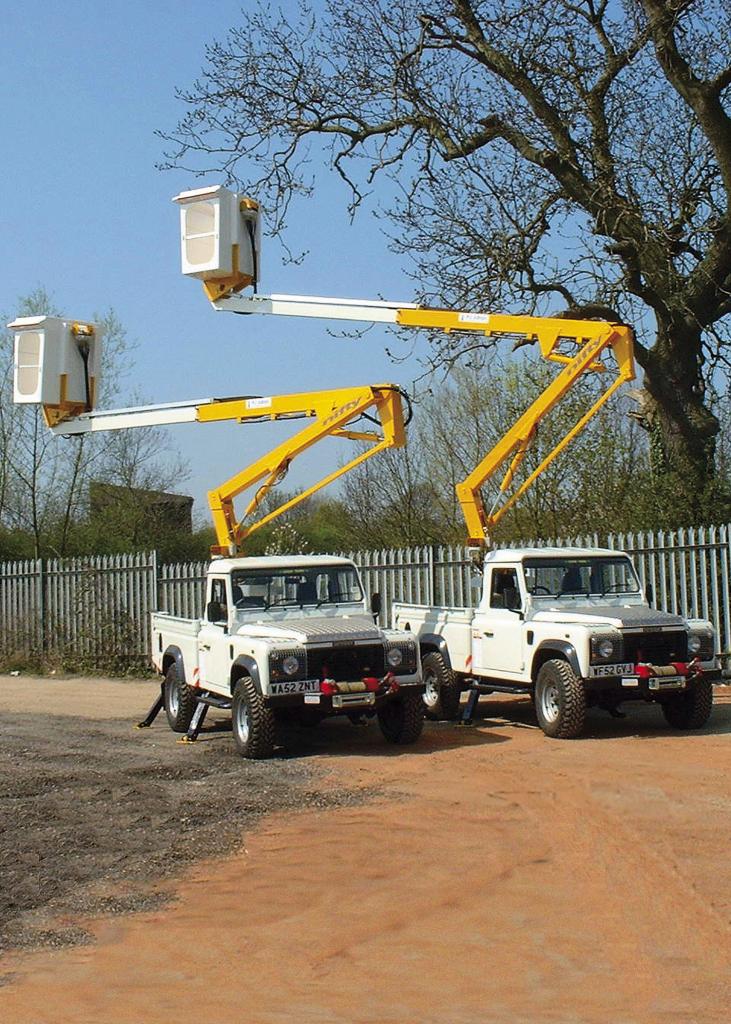Improve Efficiency With Truck-Mounted Work Platforms