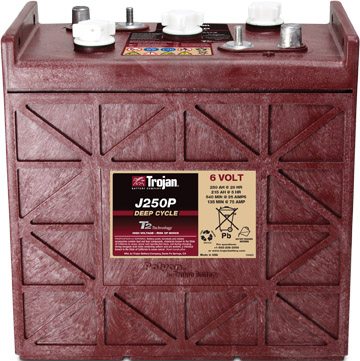 J250G Deep-Cycle Flooded 6-Volt Battery