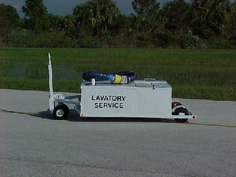 Low Profile Lavatory Service Cart 2