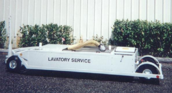 Low Profile Lavatory Service Cart