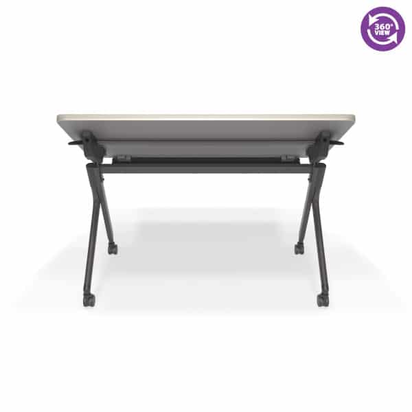 Mesa Series Nesting Training TableDesk with Privacy Panel 23.50 by 47.25