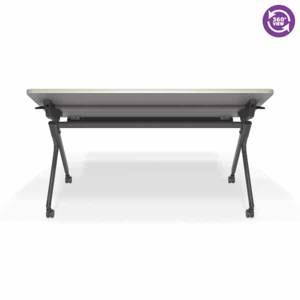 Mesa Series Nesting Training TableDesk with Privacy Panel 23.50 by 59