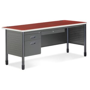 mesa single pedestal desk