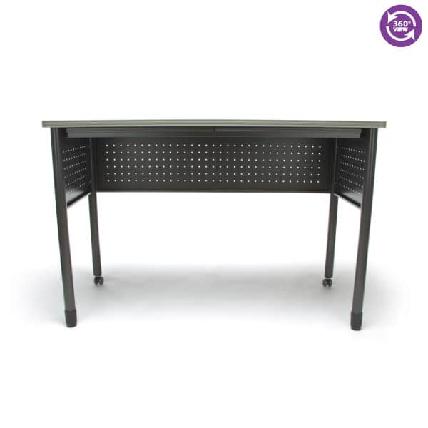 Mesa Series Standing Height Training TableDesk with Drawers 27.75 by 55.25