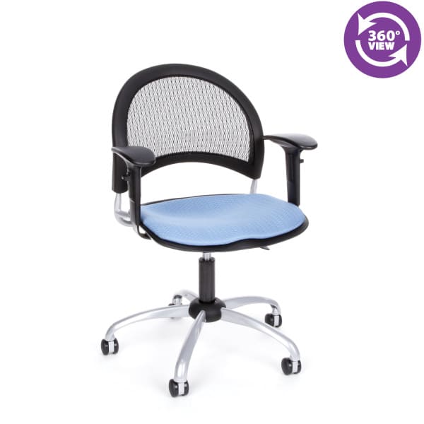 Moon Swivel Chair with Arms