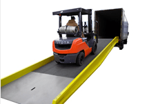 PORTABLE STEEL YARD RAMP