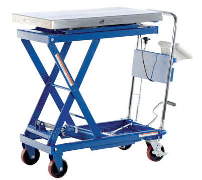 Scissor Cart with Built-In Scale