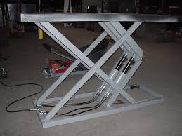 Single Arm Scissors Lift Table