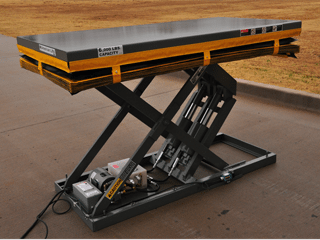 Single Arm Scissors Lift Table